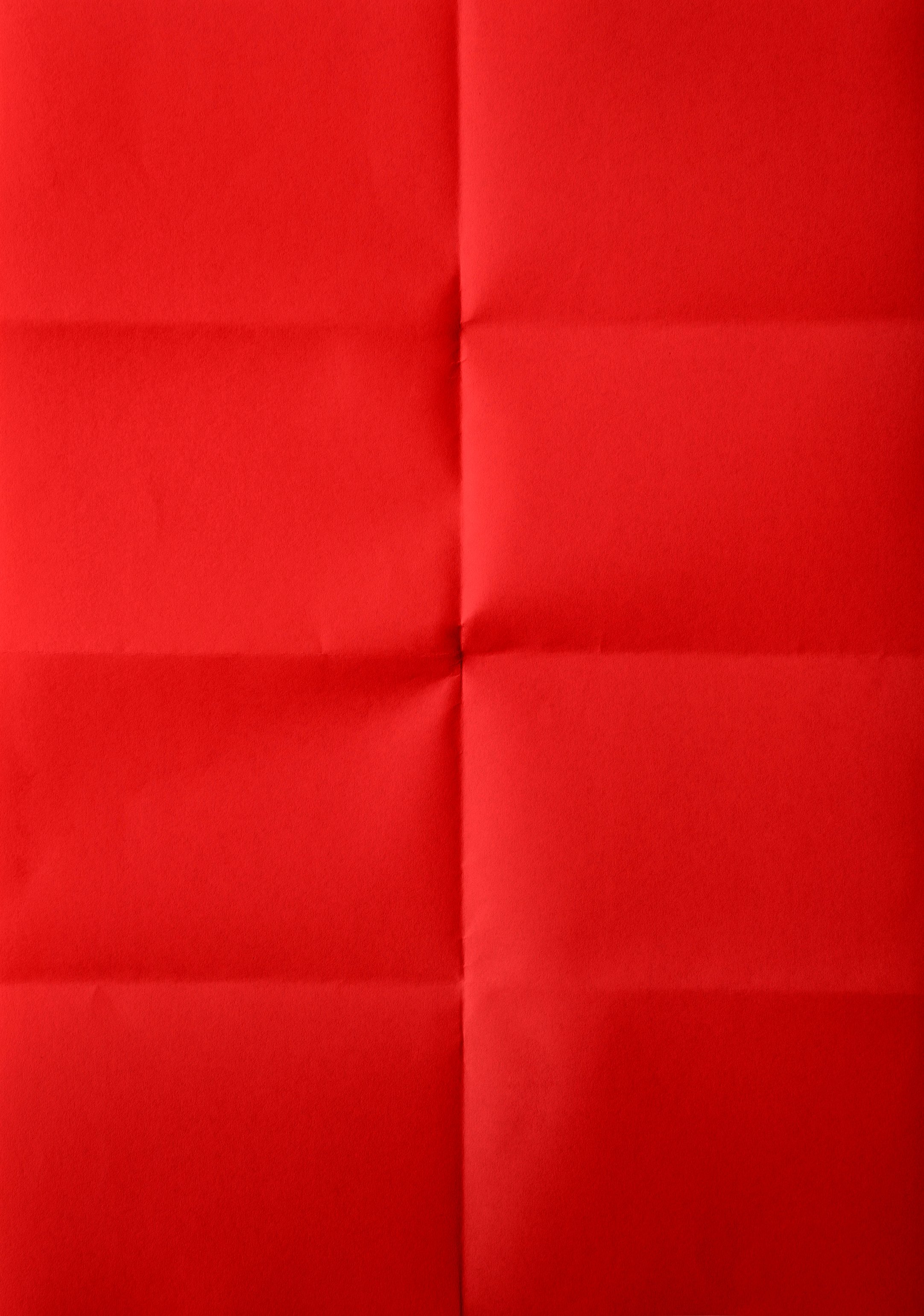 Blank red paper