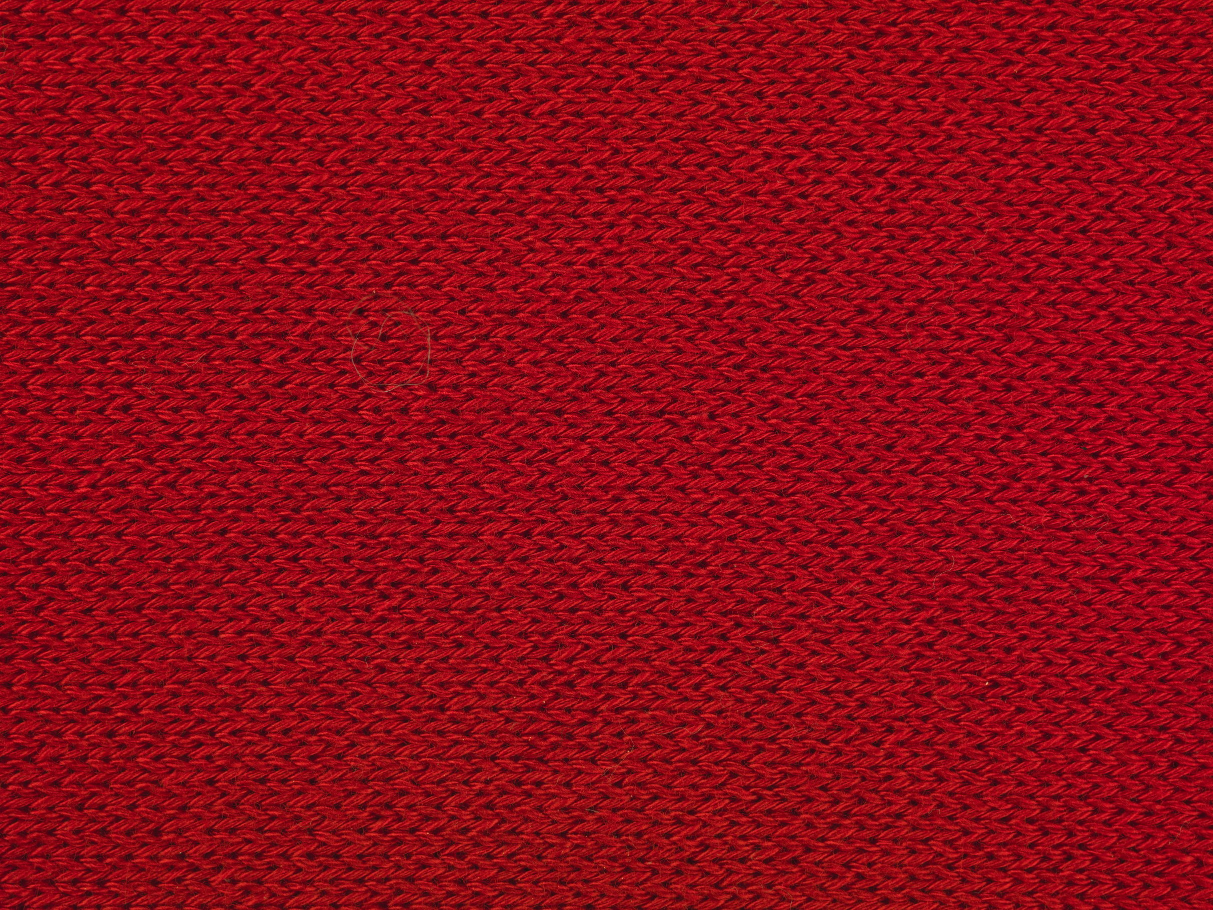 macro red sweater II